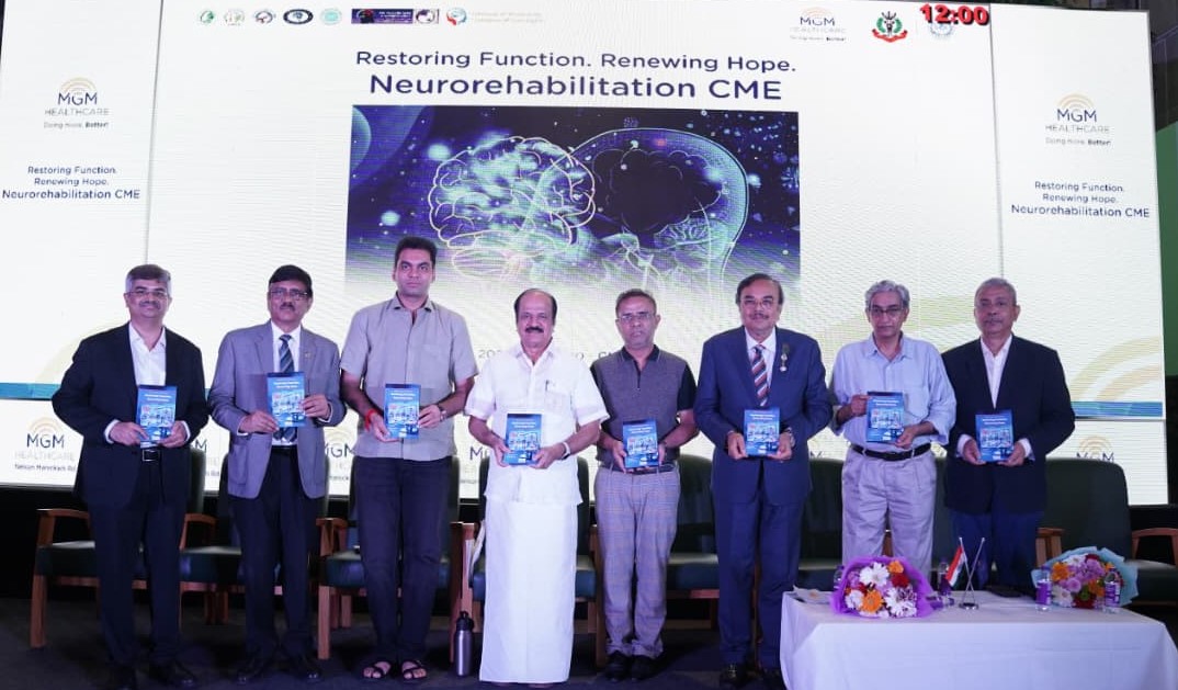 Honourable Speaker of the Tamil Nadu Legislative Assembly &nbsp;&nbsp;J. C. D Prabhakar inaugurates CME programme at MGM Healthcare